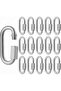 M5 Quick-Connect Ring - Stainless Steel Chain Connector - 16pcs per pack
