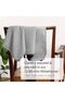 Kitchen Towels - Microfiber Waffle Weave Towels | White | 16 x 16 in. (6 Pack) | Absorbent, No Lint, - 6