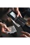 Men's Wallet Genuine Leather RFID Blocking Bi-fold Wallets with Double ID Window Everyday Car - 2
