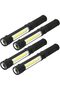 4PCS COB LED Flashlight, Magnetic Pen Light Flashlight Pocket Work Light Multi-Function Work Light I