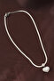 316L Steel Italian Chain Heart Necklace - 2