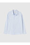 Lcw Vision Blue Regular Fit Striped Men's Shirt - 5