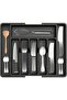 Adjustable Kitchen Drawer Organizer, Expandable Utensil Tray for Silverware, Large Plastic C