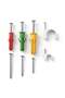 Wall Plug Anchor Assortment Kit with Screws, Nails & Cable Clips (140 Pieces) - 3