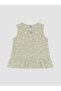 Trendlucky Daisy Patterned Baby Girl Shorts Set with Difference in Color - 4