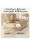 Ultra Space Saving Self Compression Organizer, 3-Layer Foldable Multifunctional Comforter Storage Ba - 2
