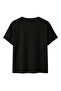 Women's Black Retro Teddy Bear Printed T-Shirt Comfortable Fit 100% Cotton - 3