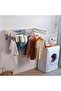 Wall Mounted Drying Racks for Laundry, Retractable Clothes Drying Rack Wall Mounted with Carbon Stee - 4