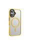 iPhone 16 Plus Case Magsafe Supported Camera Raised Matte Anti-Fingerprint Silicone - 6