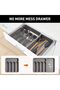 Kitchen Drawer Organizer, Expandable Adjustable Utensil Tray, Universal Silverware Cutlery Ho - 3