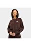 Essentials Knit Women's Brown Cardigan (Ia4455) - 4