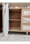 Modern Multi-Use Buffet with 3 Drawers and Side Cabinets - 2