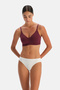 White Skin Classic Laser Cut Bonding Brief - 4
