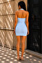 Halter Neck Sleeveless Lycra Short Dress 80 cm - 2