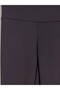 Brown Spanish Flared Women's Sports Leggings - 3
