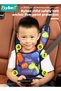 Child Seat Belt Adjuster, Kids Seatbelt Cover Pads for Neck Support, Car Safety Travel Harness Protector, Adjustable Shoulder Positioner Strap, 40*30 CM - 3