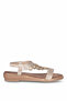 Solly 7054 Gold Stone Women's Sandals - 2