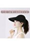 Women's sun hat UPF50+ waterproof breathable foldable neck cover. - 4