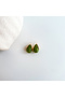 Capri Green Steel Earring |   Steel Earrings