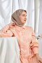 Twill Silk Scarf Mini Bouquet Mink - 2