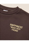 Crew Neck Girls' Thick Sweatshirt and Sweatpants - 4