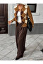 Women's Patterned Crew Neck Buttoned Knitwear Cardigan - 6