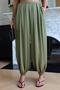 Pleated Satin Shalwar Trousers - 3