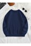 Unisex Butcoffee Printed Crew Neck Sweatshirt - 2