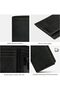 VALENCHI Men's Genuine Leather Rfid Blocking Slim Trifold Wallet With 7 Cards+1 Id Window+2 Note Com - 4