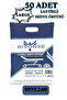New Generation Elastic White Stretcher Cover - 50 Pieces 100X240