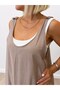 680 U-Neck, Thick Straps, Wide Legs, Bohemian Jumpsuit - 3