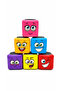 Colorful Mini Emoji Grass Man Set of 6