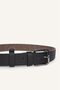Men's Rectangular Metal Buckle Faux Leather Casual Belt I2280Axns - 2