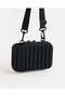 Men Black Hardcase Sling Bag - 3