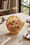 Lumshell |   Premium Series Decorative Glass Oyster Snack Bowl & Presentation Container |   9X9 cm |   2 Pieces
