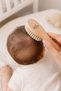 Soft Wooden Baby Comb for Newborns and Sensitive Scalps |   Baby Hair Brush - 2