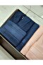Plus Size -Colourist Navy Blue A.Mercan- Family Bathrobe Set (Men's XL L) - 4