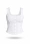 Ecru Front-Clasp Undershirt 261061