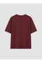 Lcwaikiki Curve Plum Plus Size 100% Cotton Women's T-Shirt - 4