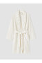Esvab • Modern & Distinctive Women's Bathrobe with Bow Embroidery