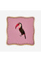 Animals Birdy Pink Mushroom Set of Four Coasters 10X10 cm - 6