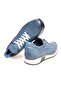 Blue Color Lace-Up Genuine Leather Men's Shoes - 2
