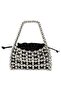 Women Beaded Top Handle Bag