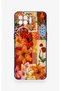 Oppo Reno 4 Lite Compatible Orange Lily Patterned Silicone Case - 2