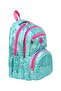 Girl's Patterned Backpack – Multi-Compartment School and Daily Use Bag 42X32X18 cm - 4
