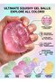 Coconut Oil Squishy Ball 6cm Handmade Squeeze Toy – Non-Sticky Glutinous Stress Relief Fidget Ball for Adults & Kids - 2