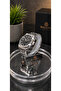 Men's Wristwatch Stylish Special Design Black Dial All Functions Active 50 Meters Water Resistant - 3