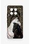 Tecno Camon 30 Compatible Noble Lover Horses Patterned Silicone Case - 2