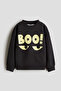 Baskılı Sweatshirt - 4