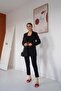 Black Jacket and Trousers Set